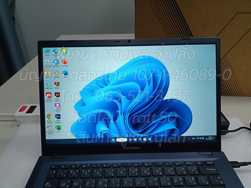 ขาย Asus ExpertBook B1 (B1402CVA-EB1563) ตัวเครื่องปี2024 มือสอง*สินค้ายังไม่ถูกใช้งาน ประกันศูนย์Asusเหลือเกือบ2ปี ของอยู่พิษณุโลก 6