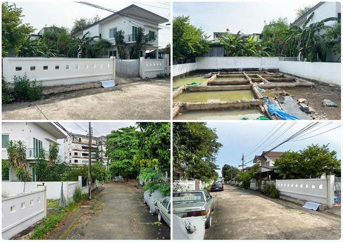 L-153 : ที่ดินถมแล้ว 60 ตร.วา ซ.นวมินทร์ 26 แยก 4-3 (ห่างถนนใหญ่ 350 เมตร) บางกะปิ 13