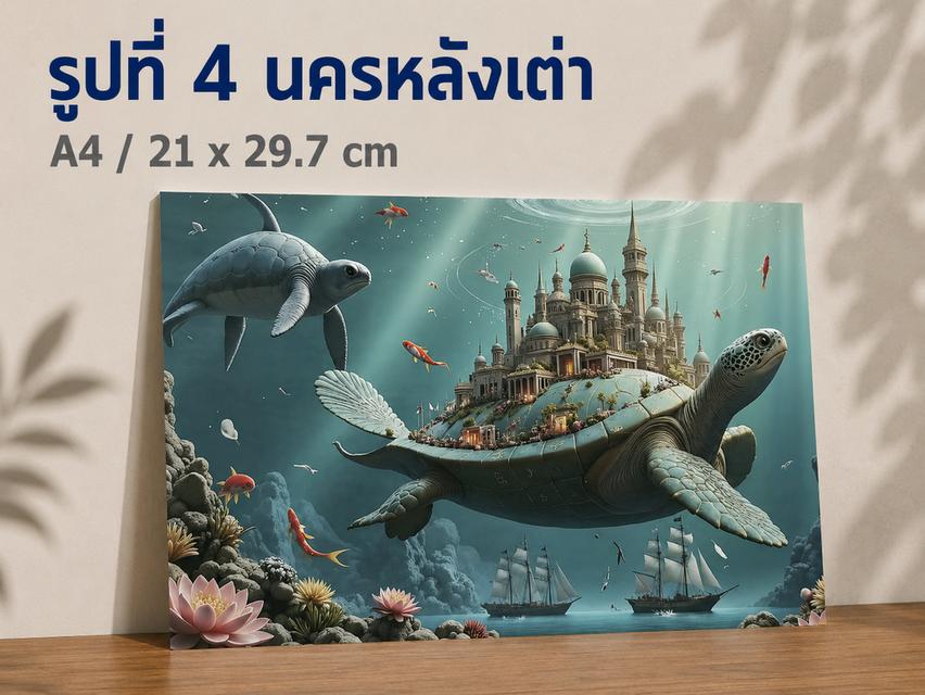 ภาพอาร์ตแนวแฟนตาซีใต้ทะเลลึก รูปที่ 4