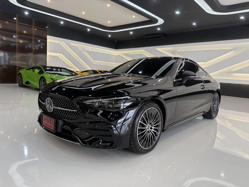 BENZ CLE300 COUPE AMG ปี 2025 วิ่ง 2,700 โล ออกห้างป้ายแดงมือเดียว สวยเดิมทั้งคัน