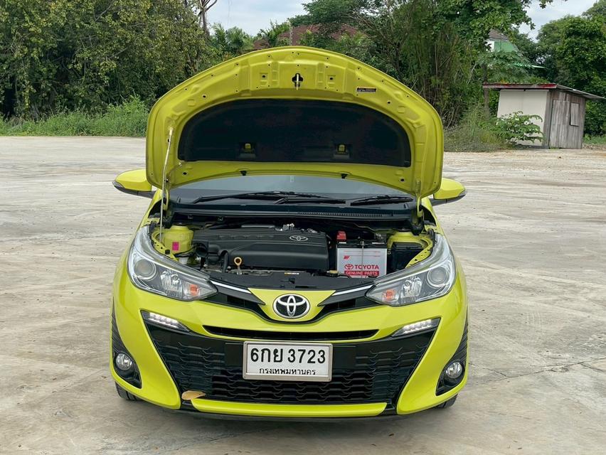 TOYOTA  YARIS  1.2 G TOP Y 17  HACTHBACK สีเขียว