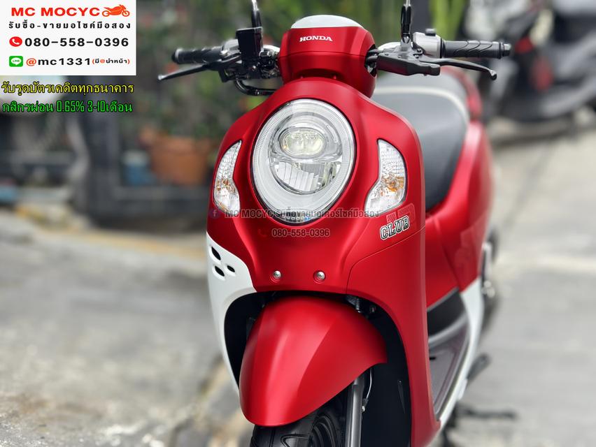 Scoopy i 2021 รุ่นTOP กุญแจรีโมทบุคเซอวิสครบ วิ่ง10000โล รถบ้านแท้เครื่องท่อเดิมๆ No1165 11