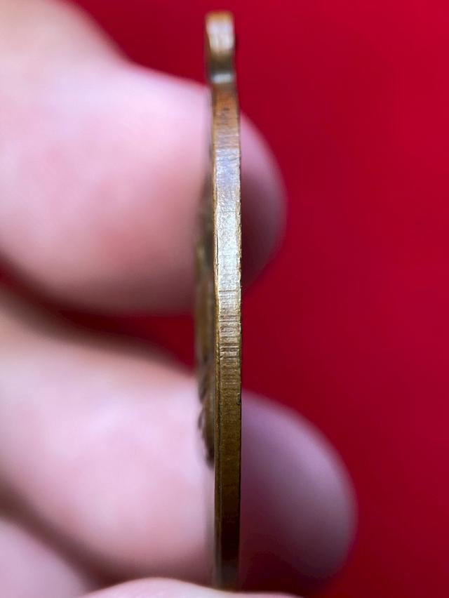 เหรียญพระปิดตา ทำบุญวันเกิด พระครูพรหมสร วัดใหม่ราษฎร์นุกูล จ.สมุทรสาคร ปี 2513 รูปย่อยที่ 3