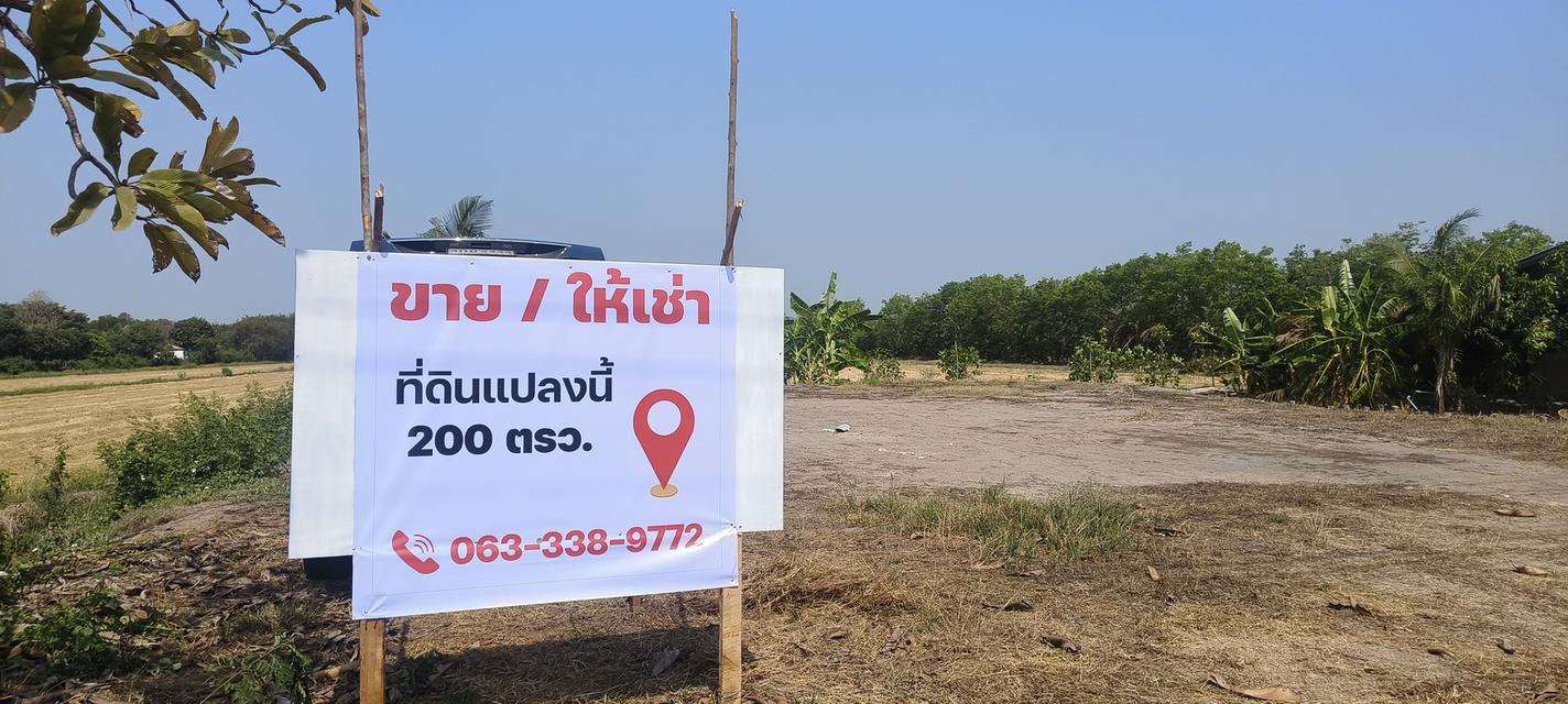 ขายด่วนที่ดินทำเลดี ไทรใหญ่ จ.นนทบุรี 1
