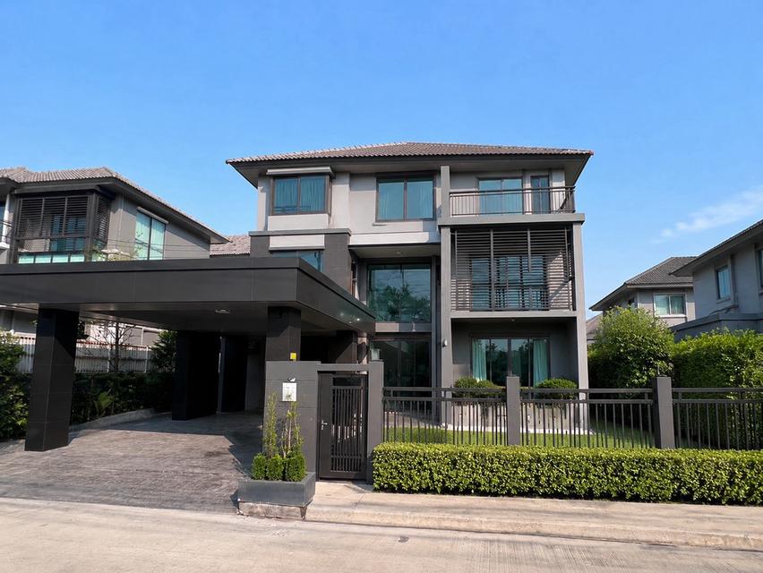 ให้เช่าบ้านเดี่ยว 3 ชั้น หลังมุม ติด Club House โครงการ The Plant Elite พัฒนาการ 38 (N.2244) 2