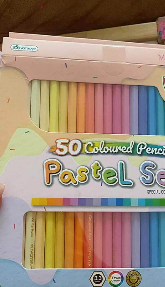 MSTA COLOURED PENCILS 50C PASTEL