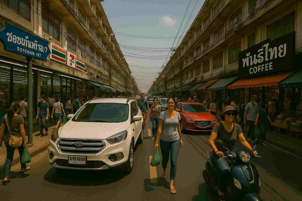 ให้เช่าพื้นที่ทำเลเด่นระดับเมือง ริมถนนจันทน์ 18/7 (สาทร - เซนหลุยส์ 3) ตรงข้ามคอนโด The Room Sathorn - St.Louis & 7-Eleven สาขาใหม่