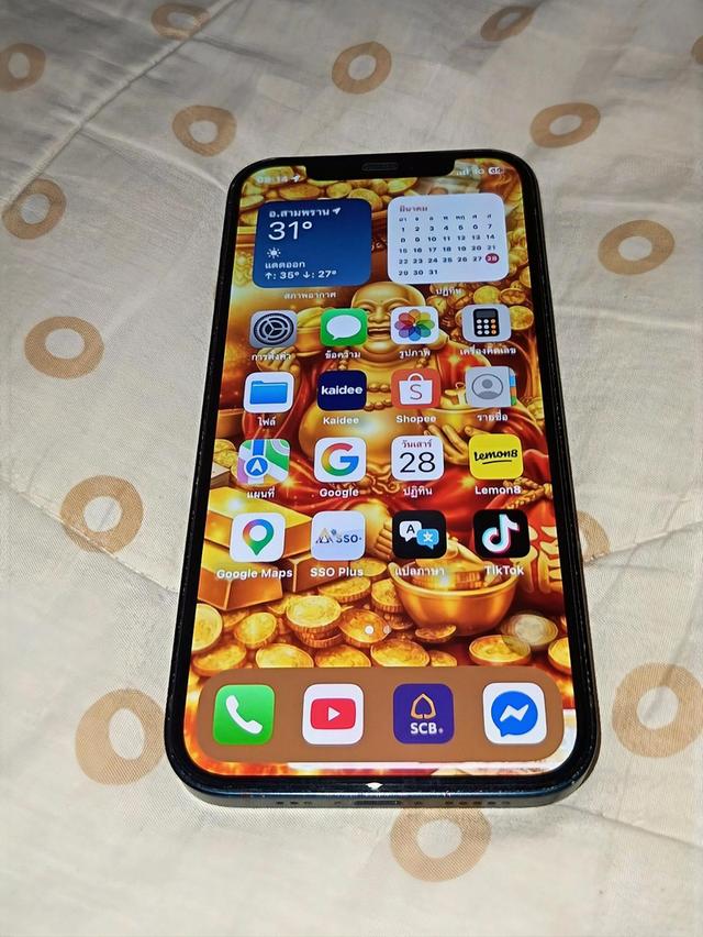 iphone12 สภาพดี ใช้งานปกติ ลดราคา รูปที่ 2