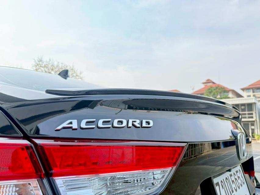 HONDA ACCORD 2.0 HYBRID TECH TOP 2019 สีดำ ประหยัด มือเดียว รูปที่ 18