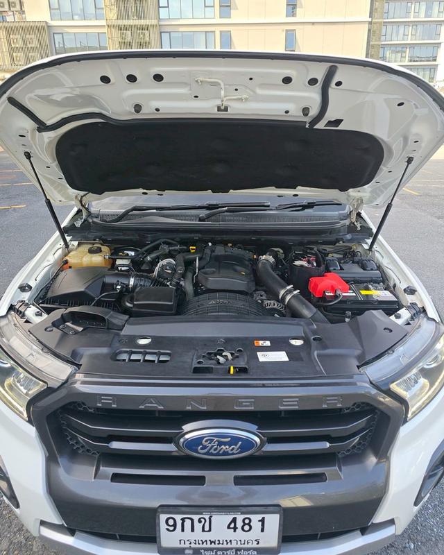 FORD RANGER Double cab Wildtrak 2.0L Bi-Turbo 4x2 10AT สีขาว ปี 2019 8