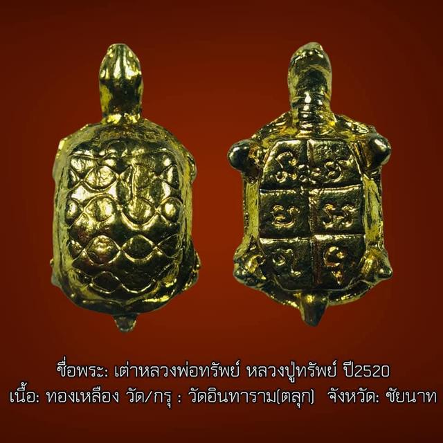 พญาเต่าเรือน หลวงพ่อทรัพย์ วัดตลุก จ.ชัยนาท รูปที่ 2