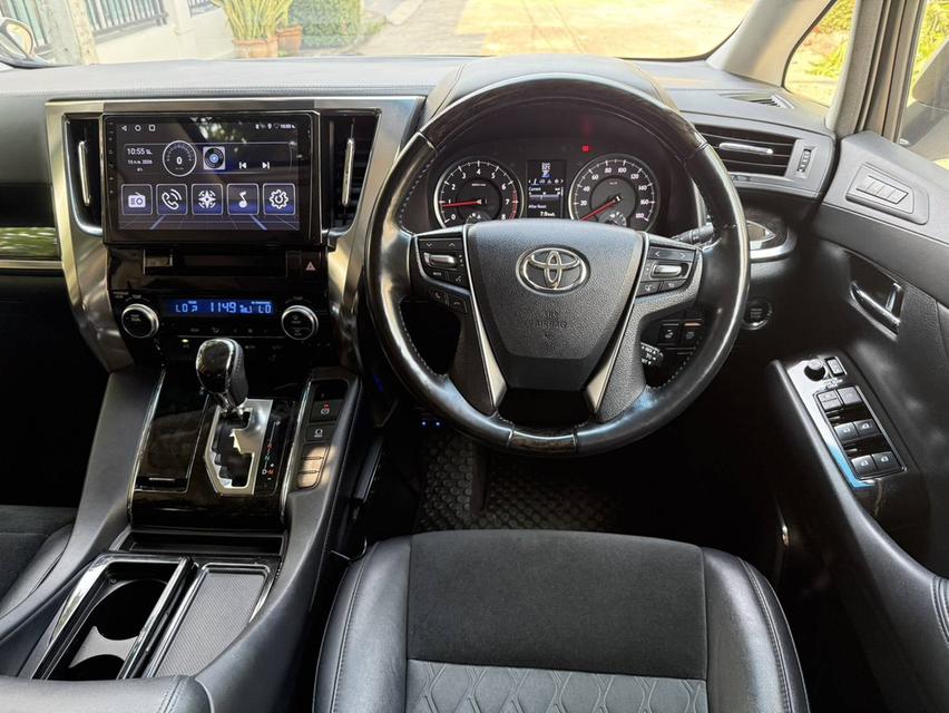 TOYOTA ALPHARD 2.5 SC PACKAGE ปี17 สีขาว เบนซิน รูปที่ 8
