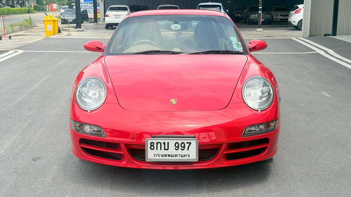 Porsche 911 Carrera 4S (997.1) 2006 สีแดง รถออก AAS เกียร์ธรรมดา 6 สปีด สภาพสะสม รูปที่ 2