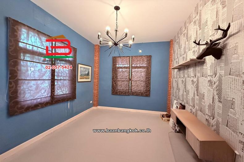 บ้านเดี่ยว เนื้อที่ 54 ตร.ว. หมู่บ้านบ้านธรรมชาติ 2 (ซอย 4) (ไทรม้า ซอย 11) ถนนรัตนาธิเบศร์ ตำบลไทรม้า อำเภอเมืองนนทบุรี นนทบุรี 12