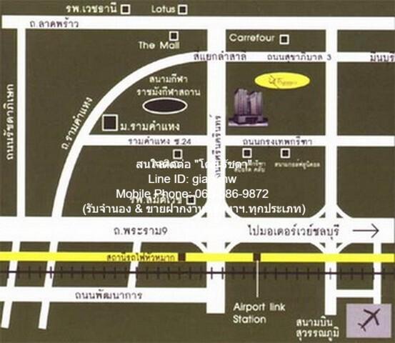 รหัส: DSL-597 ประกาศให้เช่า CONDO เดอะ โฟร์วิงส์ เรสซิเดนซ์ ไม่ไกลจาก รถไฟฟ้าสายสีเหลือง สถานีศรีกรีฑา 130000 B. 3 Bedro 2