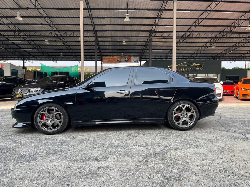 Alfa 156. สีดำ 2.0 ts. Selespeed ปี 2000