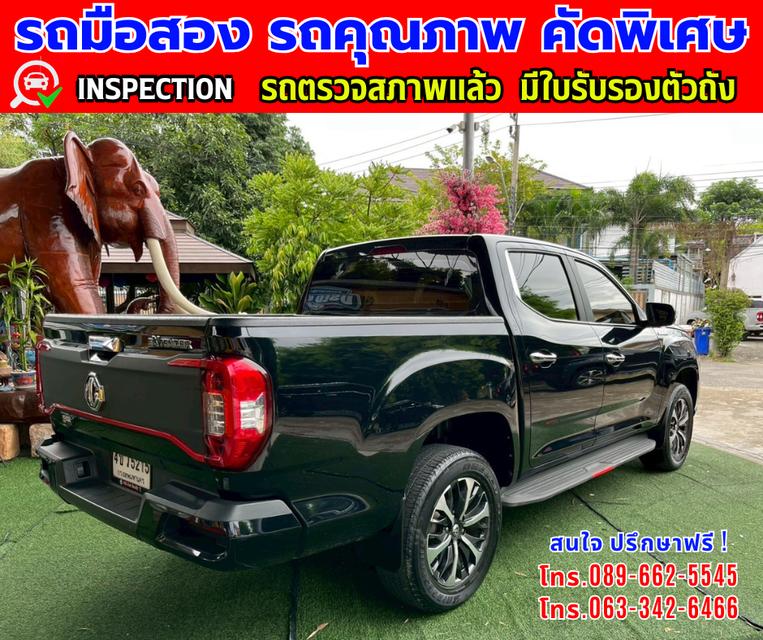 ❇️ปี2023 MG Extender 2.0 Double Cab Grand X ❇️ไมล์แท้ 64,xxx กม. ❇️เกียร์ออโต้ ❇️เครื่องดีเซล 6
