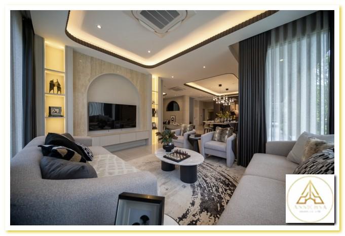 บ้านเดี่ยว 2 ชั้น 5 ห้องนอน Modern เริ่ม 16-30 ล้าน ใกล้ MRT บางกระสอ 3 นาที ที่ดินเริ่มต้น 52.3 ตร.ว. พื้นที่ใช้สอยเริ่ 1