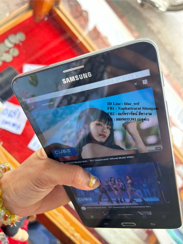 Samsung TabA(6) จอ7นิ้ว ใส่ซิมโทรได้ ใช้งานปกติ สภาพสวย 5