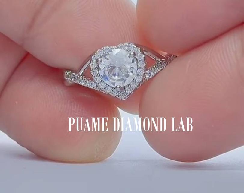 แหวนเพชรแท้ เพชรคัดสรรอย่างพิถีพิถัน เพชรน้ำงาม ดีไซน์โดดเด่น งานผีมือละเอียดประณีต พร้อมใบรับประกันสินค้า -ปุอามี่ Diamond Lap Rama2 (083-2469526)