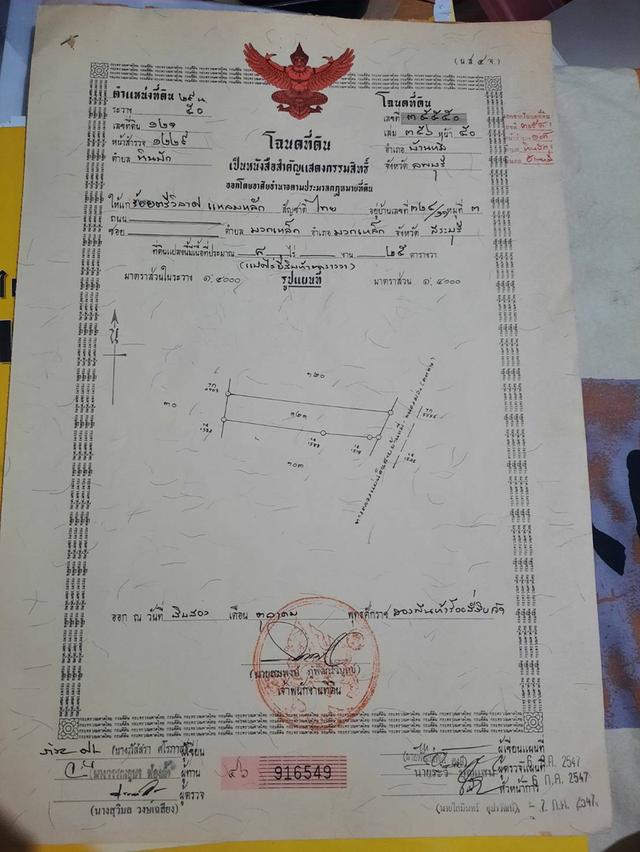 ที่ดิน ราคาไม่แพง ลพบุรี ติดถนนใหญ่ 1