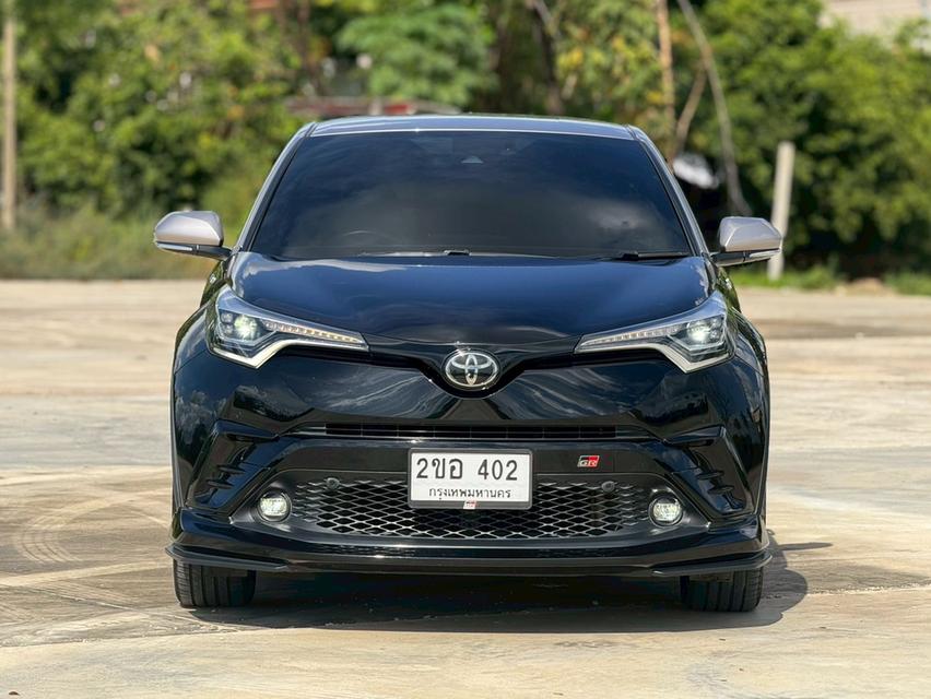 Toyota C-HR Hybrid  Y22 Wagon 4dr HEV GR Sport E-CVT FWD top  1.8 (Hybrid) สีดำ ออโต้  8