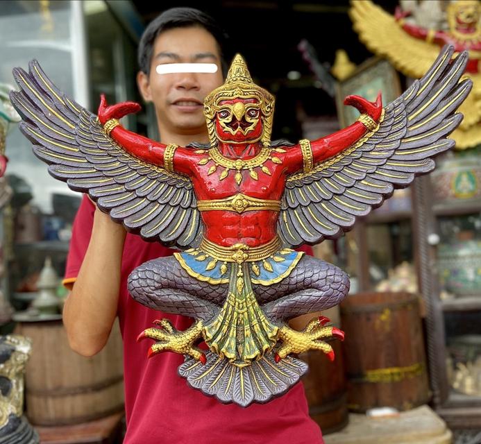 พญาครุฑ ครุฑเก่า ครุฑสำนักงาน แขวนผนัง องค์ใหญ่