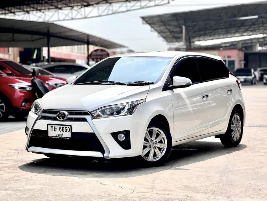 Toyota Yaris 1.2G ปี 2014 ไมล์ 170,000 กม. โทร. 092-263-9576 เอ๋