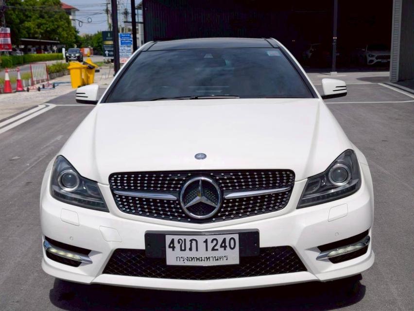 รหัสรถ KPV1240 2013 BENZ C180 COUPE AMG สี 2