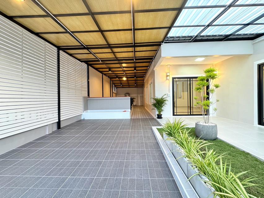 หมู่บ้านพฤกษา14A ซอยวัดลาดปลาดุกบ้านแฝด 2 ชั้น ตกแต่งใหม่ มีระเบียงข้างบ้านนั่งเล่น 5
