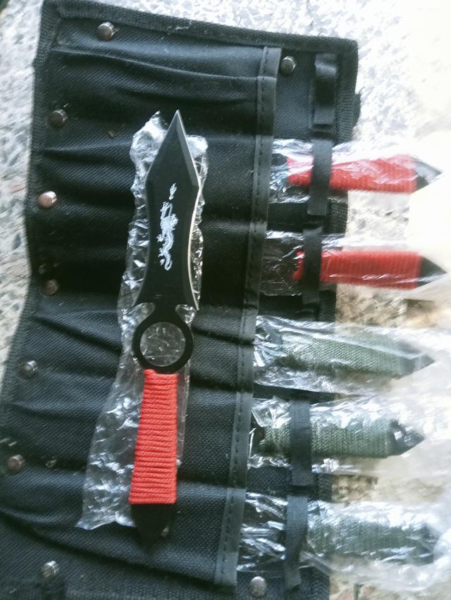 มีดขว้าง,มีดปา เดินป่า สะสม 4