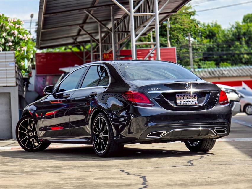 รหัสรถ CBLX2266 BENZ C220d AMG Dynamic W205 2021 🚗 8