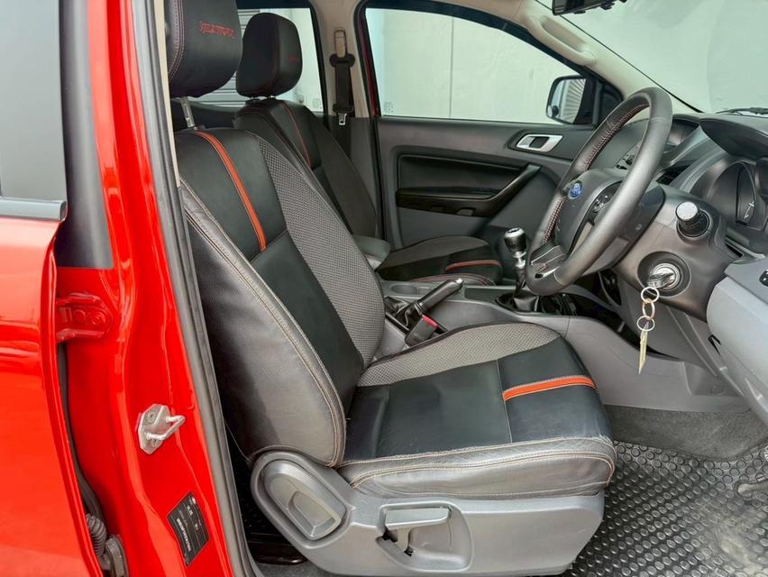 FORD RANGER 2.2 WILDTRAK HI-RIDER DOUBLE CAB 2014 สีส้ม เกียร์ธรรมดา ดีเซล 11