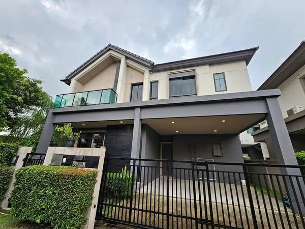 บางกอก บูเลอวาร์ด สาทร-ปิ่นเกล้า2 หลังมุมมีพื้นที่สวน บ้านพร้อมอยู่ค่ะ 1