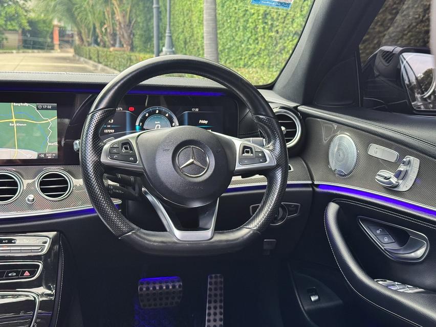 รหัสรถ AVA7802 🌟 Mercedes Benz E220d (ดีเซล) AMG Top 9