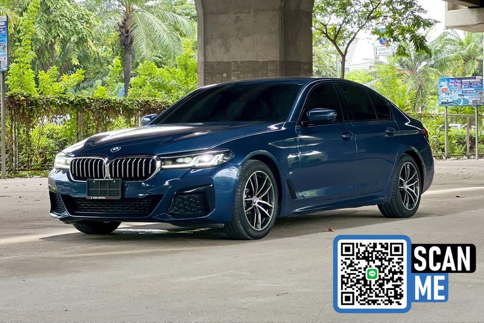 BMW 520d M Sport LCI AT ปี 2023 รถสวยมือเดียว ดีเซล