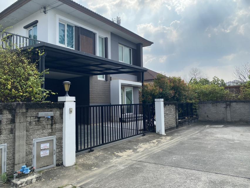 U1435 ให้เช่าบ้านเดี่ยว 2 ชั้น โครงการ คาซ่าเพรสโต้ ราชพฤกษ์ แจ้งวัฒนะ บ้านพร้อมเฟอร์ ทำเลดีเดินทางสะดวก เข้าออกได้หลายทาง 1