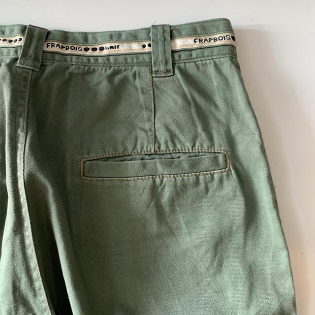 FRAPBOIS half Chino Pant สี Olive Green รูปที่ 15