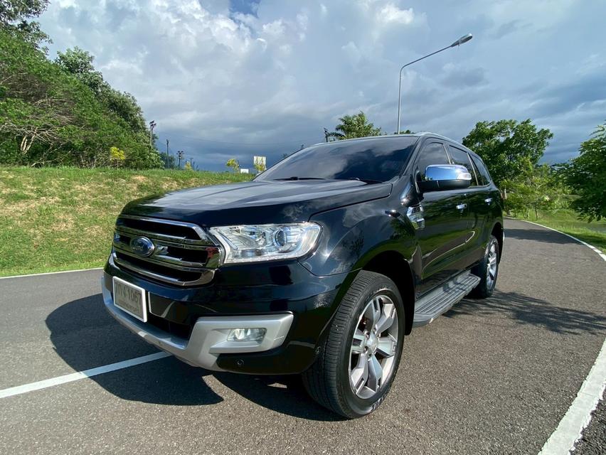 FORD EVEREST 2017 3.2 TITANIUM PLUS 4WD AT ​​​​​​💓 7ที่นั่งตัวท็อปโฟวิล เดิมสวยโรงงาน ระบบออโต้ทั้งคัน มีหลังคาซันรูฟ ช่วงล่างดีพร้อมขับ