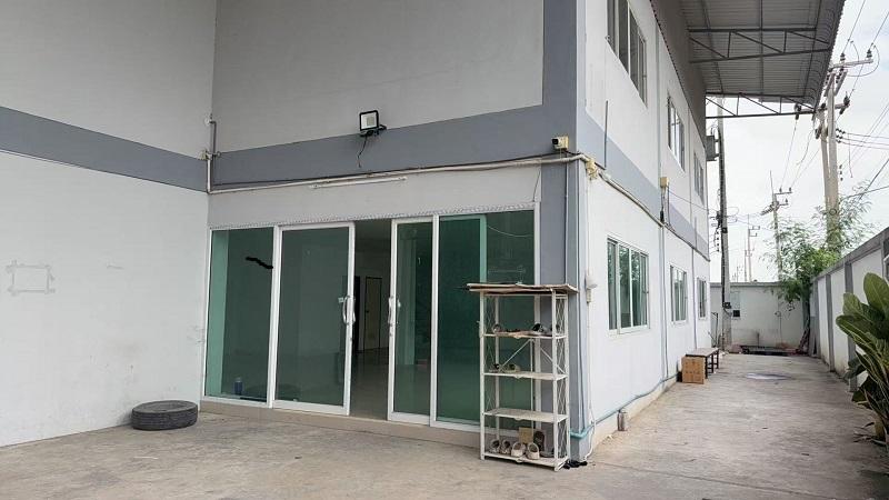 #ให้เช่าโกดังออฟฟิศบางน้ำจืด สมุทรสาคร พื้นที่ใช้สอย 2267 ตร.ม ออฟฟิศ+ที่อยู่อาศัย 300 ตารางเมตร