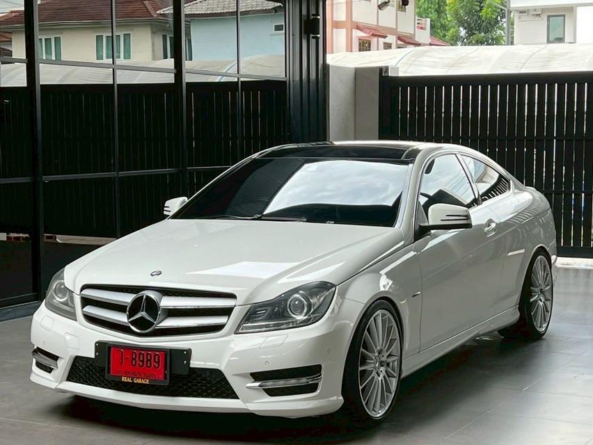 BENZ C COUPE 1.8 AMG ปี 12 วิ่ง 80000 KM.