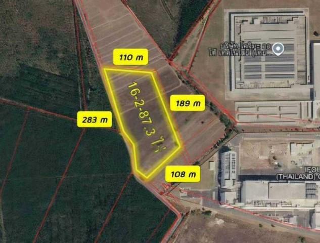 ขายที่ดินผังสีม่วง 16-2-87.3 ไร่ ติดนิคมโรจนะ ปราจีนบุรี หัวหว้า ศรีมหาโพธิ,ปราจีนบุรี 7