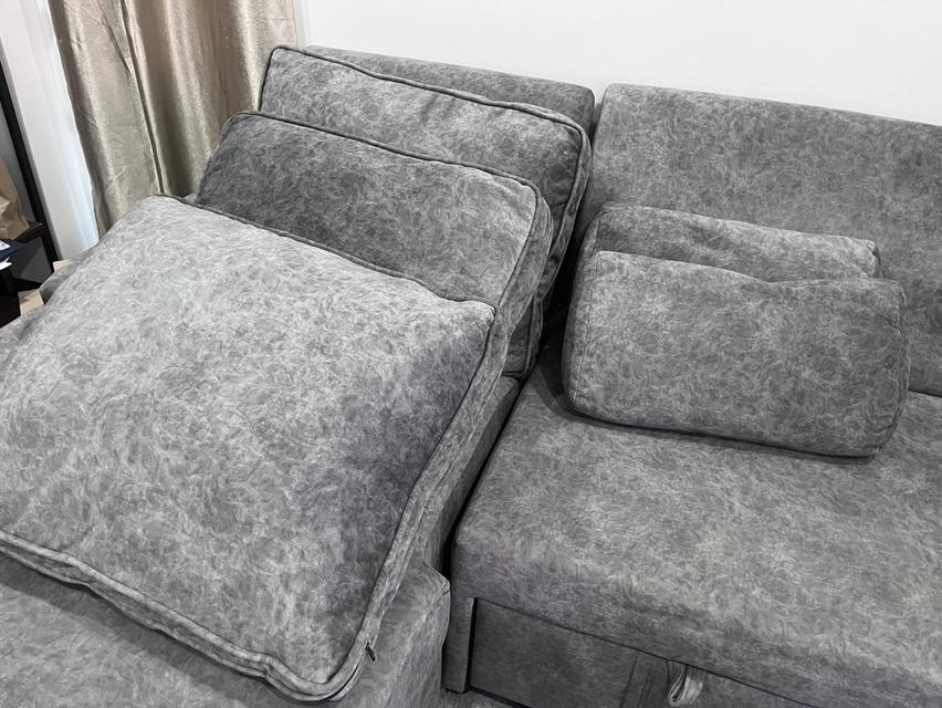 โซฟาเบด (ซ้าย) ผ้ากัมมะหยี่ รูปย่อยที่ 3