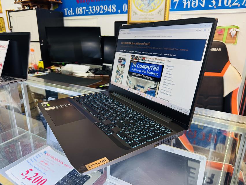 Lenovo Gaming 3 i5-10300H GTX 1650 โน้ตบุ๊กเกมมิ่งมือสอง รูปย่อยที่ 2