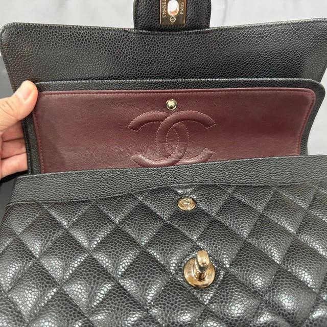 chanel classic 10 caviar