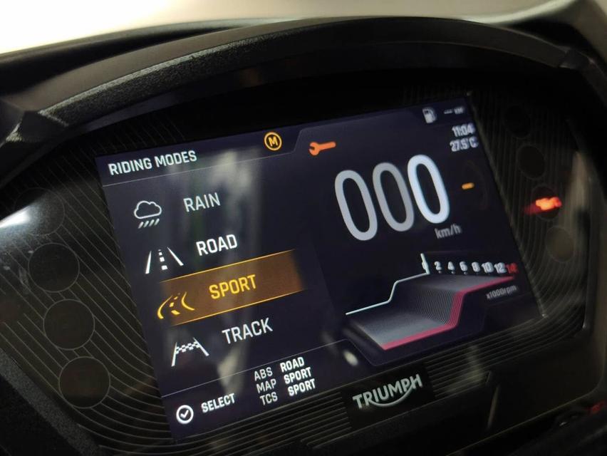 ออกรถ 0 บาท  Triumph Street Triple 765 Rs ปี 2020 abs รถมือเดียว หล่อจัด รูปที่ 17