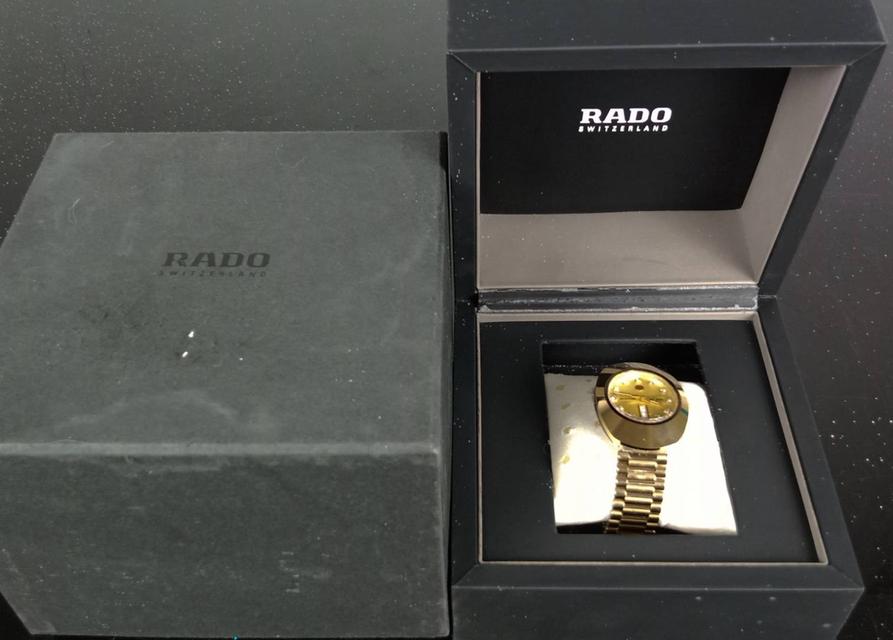 Rado Diastar 636.0313.3 SCRATCH PROOF WATER SEALED ระบบ AUTOMATIC หน้าปัด 42 mm พร้อมกล่องแท้