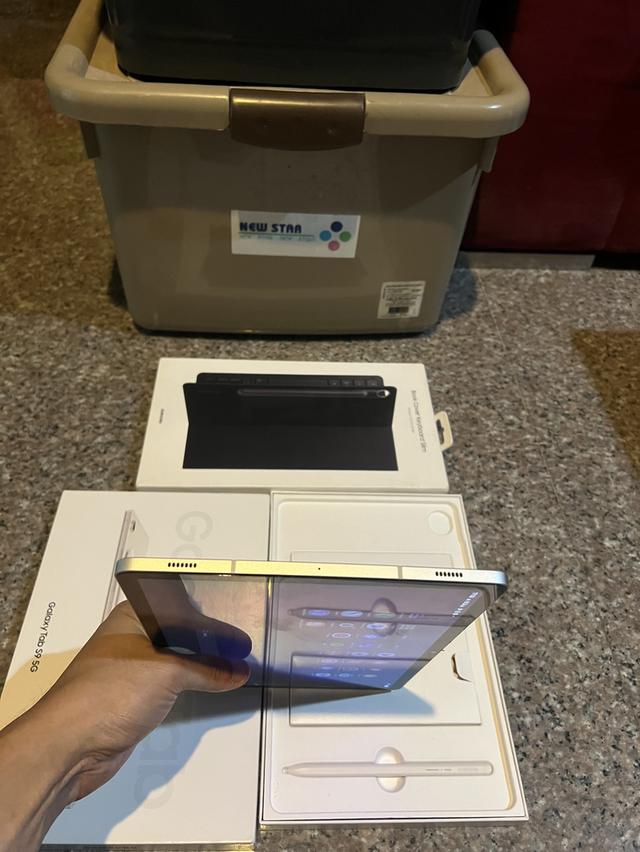 ขายSamsungTabS9สีSilver 5Gใส่ซิมได้ยกกล่องแถมคียบอกแท้ถ๔กกมากกก รูปย่อยที่ 3