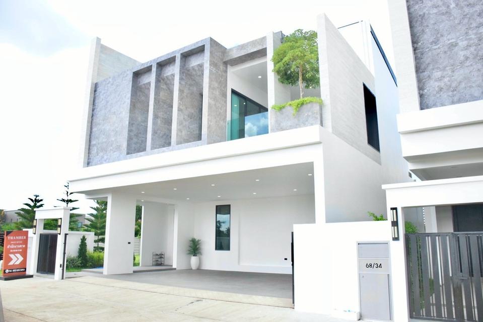 พูลวิลล่าหรู  ห้วยใหญ่-พัทยา สร้างใหม่ พร้อมอยู่ พร้อมลงทุน Thamber Pool Villa 