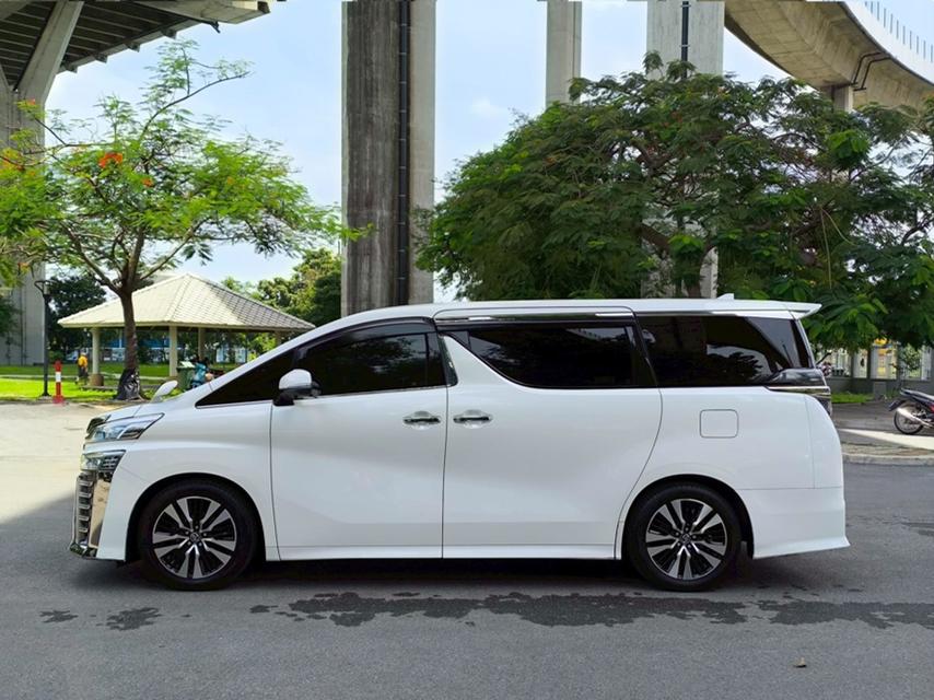 รถเข้าใหม่! TOYOTA VELLFIRE 2.5 ZG Edition Van ปี 2018 (จดทะเบียน 2019) สีขาว 6
